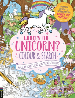 Cover image for 9781837250202 - Where’s the Unicorn? Colour and Search