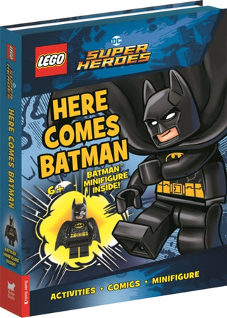 Supplemental image for 9781837250318 - LEGO® DC Super Heroes™: Here Comes Batman (with Batman™ minifigure)