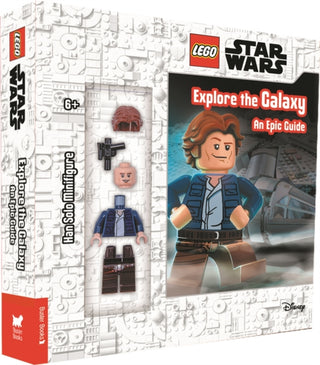 Cover image for 9781837250356 - LEGO® Star Wars™: Explore the Galaxy: An Epic Guide (with Han Solo minifigure)