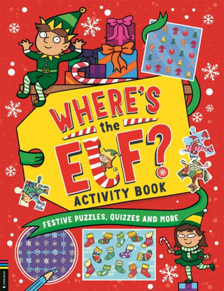 Cover image for 9781837250714 - Where’s the Elf? Activity Book