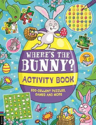 Cover image for 9781837250721 - Where’s the Bunny? Activity Book
