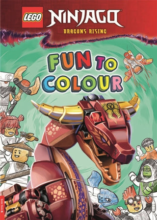 Cover image for 9781837250783 - LEGO® NINJAGO®: Fun to Colour - Dragon Edition