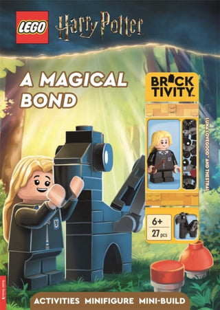 Supplemental image for 9781837250813 - LEGO® Harry Potter™: A Magical Bond Activity Book (with Luna Lovegood™ minifigure and Thestral mini-build)