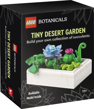 Supplemental image for 9781837250875 - LEGO® Botanicals™: Tiny Desert Garden (mini build with book)