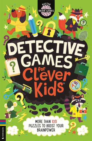 Cover image for 9781837250912 - Detective Games for Clever Kids®