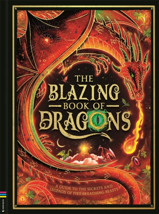 Cover image for 9781837250998 - The Blazing Book of Dragons