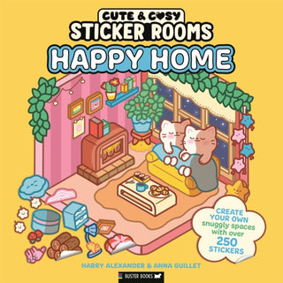 Supplemental image for 9781837251322 - Sticker Rooms: Happy Home