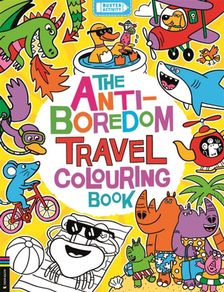 Cover image for 9781837251414 - The Anti-Boredom Travel Colouring Book