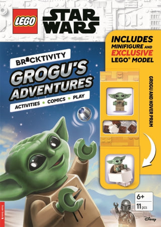 Cover image for 9781837251773 - LEGO® Star Wars™: Grogu’s Adventure (with Grogu minifigure and exclusive hover pram model)