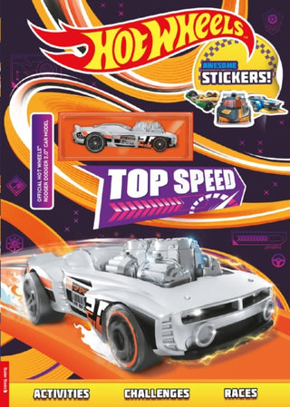 Cover image for 9781837251988 - Hot Wheels™: Top Speed (with stickers and Rodger Dodger 2.0™ car model)