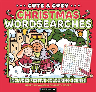 Cover image for 9781837252022 - Cute & Cosy Christmas Wordsearches