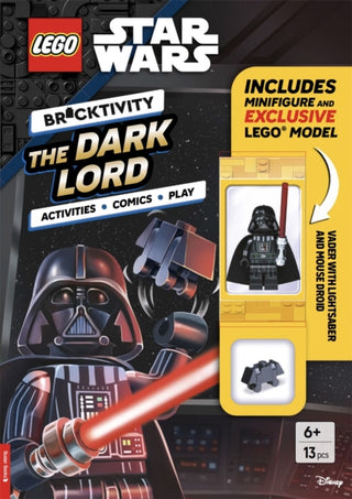 Cover image for 9781837252169 - LEGO® Star Wars™: The Dark Lord (with Darth Vader minifigure, lightsaber and exclusive mouse droid mini-build)