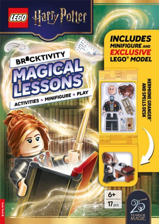 Cover image for 9781837252176 - LEGO® Harry Potter™: Magical Lessons (with Hermione Granger™ minifigure and exclusive spells desk mini-build)