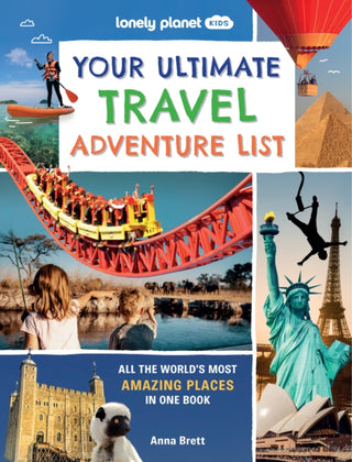 Supplemental image for 9781837583058 - Lonely Planet Kids Your Ultimate Travel Adventure List