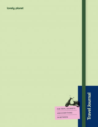 Cover image for 9781837589975 - Lonely Planet's Travel Journal: Green
