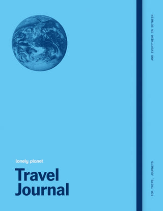 Cover image for 9781837589982 - Lonely Planet's Travel Journal: Blue