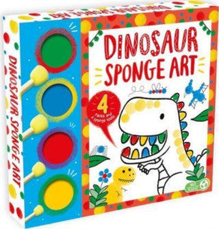 Cover image for 9781837710645 - Dinosaur Sponge Art