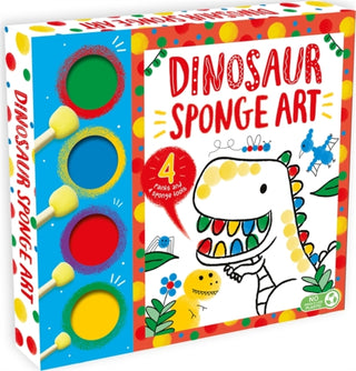 Cover image for 9781837710645 - Dinosaur Sponge Art