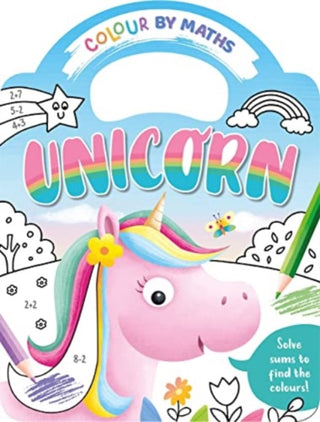 Supplemental image for 9781837710843 - Colour By Maths: Unicorn