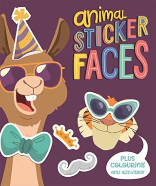 Supplemental image for 9781837711086 - Animal Sticker Faces