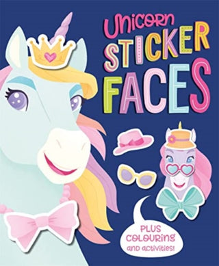 Supplemental image for 9781837711093 - Unicorn Sticker Faces