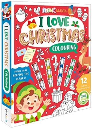 Cover image for 9781837711123 - I Love Christmas Colouring