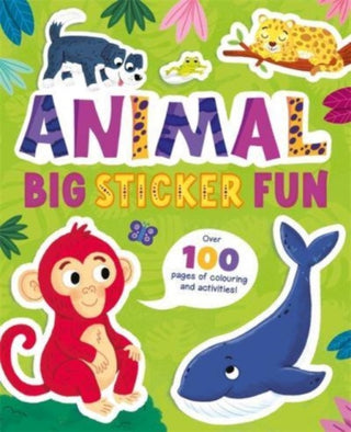Supplemental image for 9781837711789 - Animal Big Sticker Fun
