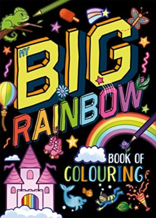Supplemental image for 9781837711796 - My Big Rainbow Book of Colouring