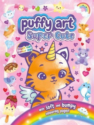 Supplemental image for 9781837712144 - Puffy Art Super Cute