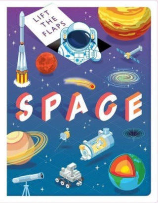 Supplemental image for 9781837712663 - Lift The Flaps: Space