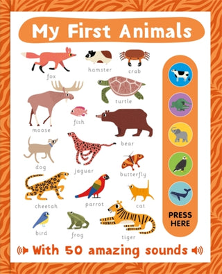 Cover image for 9781837712984 - My First Animals