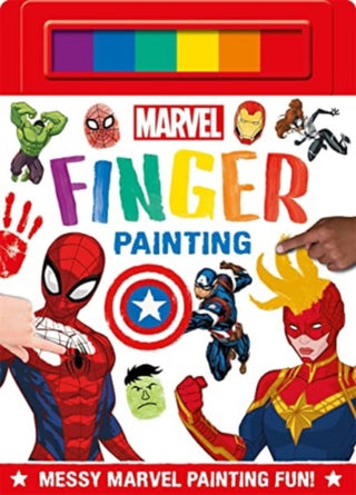 Supplemental image for 9781837713394 - Marvel: Finger Painting