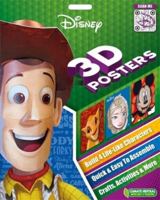 Cover image for 9781837714186 - Disney: 3D Posters