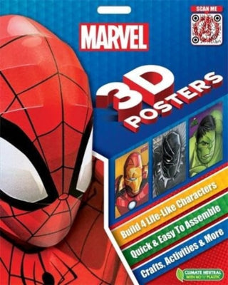 Cover image for 9781837714193 - Marvel: 3D Posters