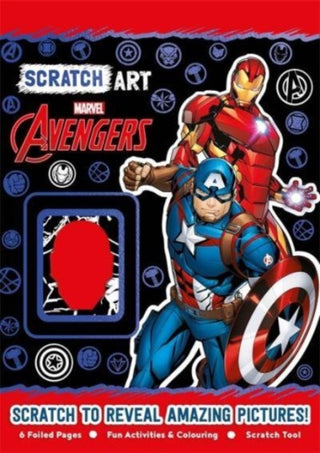 Cover image for 9781837714490 - Marvel Avengers: Scratch Art