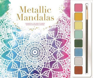 Cover image for 9781837714551 - Metallic Mandalas