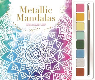Cover image for 9781837714551 - Metallic Mandalas