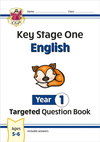 Supplemental image for 9781837740529 - KS1 English Year 1 Targeted Question Book