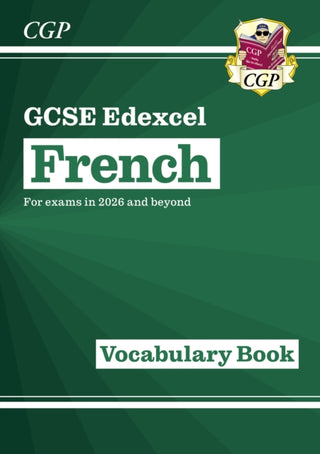 Cover image for 9781837742158 - New GCSE French Edexcel Vocabulary Book (for exams from 2026)