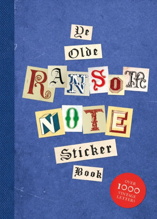 Cover image for 9781837760886 - Ye Olde Ransom Note Sticker Book