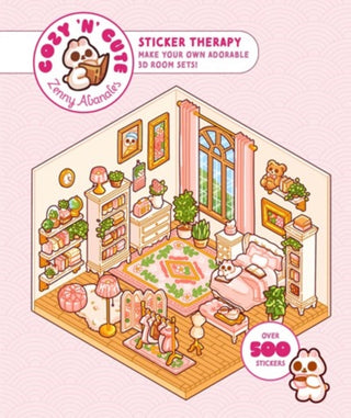 Supplemental image for 9781837760985 - Cute 'n' Cozy Sticker Therapy