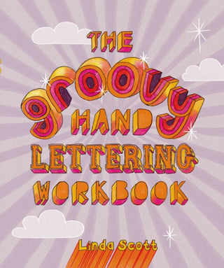 Cover image for 9781837761142 - The Groovy Hand Lettering Workbook