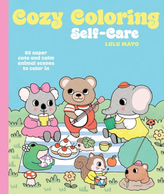 Supplemental image for 9781837836000 - Cozy Coloring: Self-Care