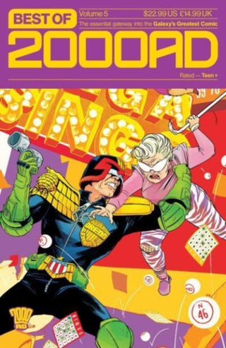 Cover image for 9781837860937 - Best of 2000 AD Volume 5: The Essential Gateway to the Galaxy's Greatest Comic