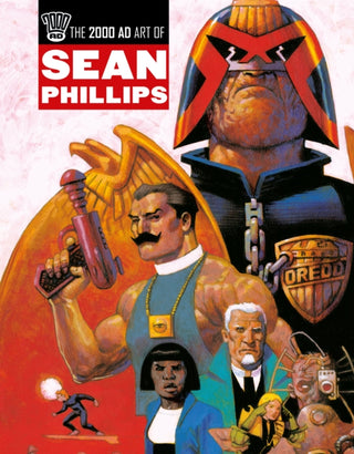 Cover image for 9781837865291 - The 2000 AD Art Of Sean Phillips