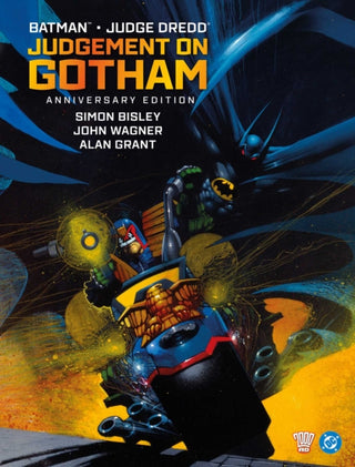 Cover image for 9781837867585 - Batman Judge Dredd: Judgement on Gotham - Anniversary Edition