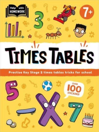 Cover image for 9781837950805 - Help With Homework: Age 7+ Times Tables