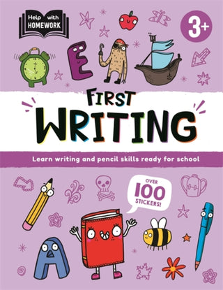 Supplemental image for 9781837950829 - Help With Homework: Age 3+ First Writing