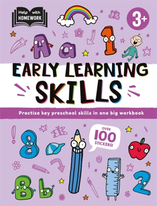 Cover image for 9781837950836 - Help With Homework: Age 3+ Early Learning Skills