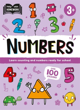 Cover image for 9781837950843 - Help With Homework: Age 3+ Numbers